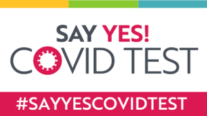 Say Yes Covid Test logo