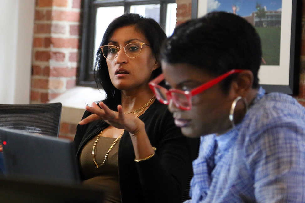 Neha Pagidipati shares her insights during a recent meeting.