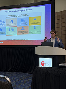 Stephen Greene makes a case for Hospital to Home programs at AHA25