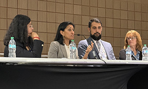 Neha Pagidipati answers questions during an AHA25 panel