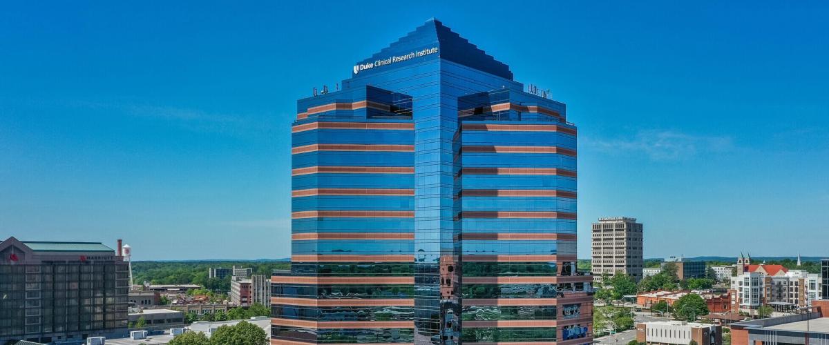 Exterior view of the Durham Centre, home of the DCRI.